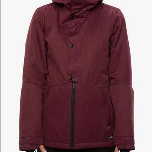 686 Rumor Jacket - plum (NWOT)